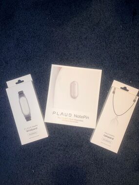 NotePin Wearable Voice Recorder - White